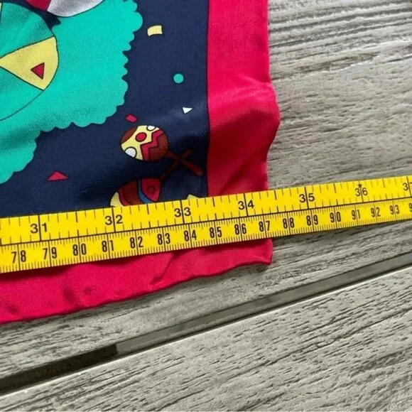 San Antonio City Pure Silk Scarf - Picture 7 of 7